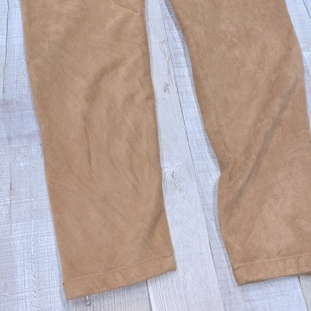 Umgee faux suede zippered ankle pants size medium - Picture 6 of 7